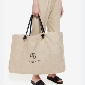 Anine Bing Large Saffron Tote EUC